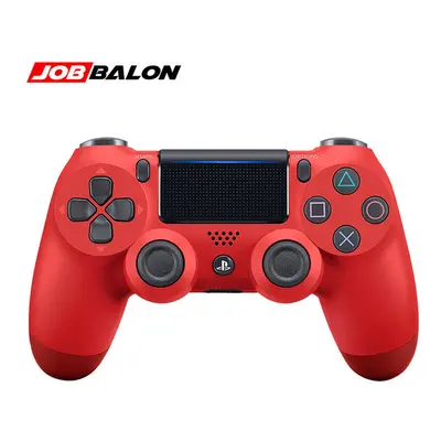 (Red) PS4 Wireless Gamepad PS4 Bluetooth connection full function Controller