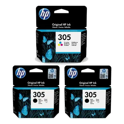 3pk HP Inkjet Cartridges