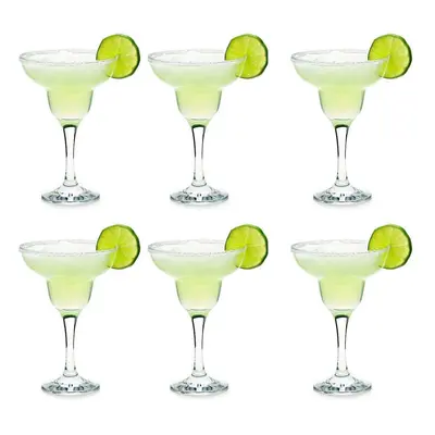 Margarita Cocktail Drinking Glasses In Gift Box - 300ml - x6