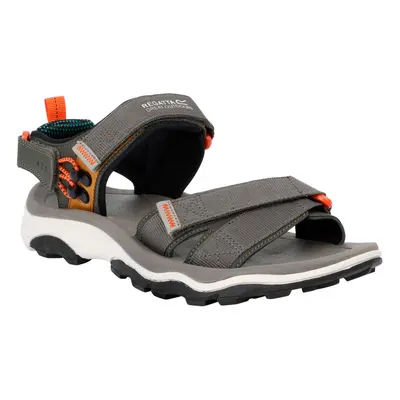 (10 UK, Treetop/Blaze Orange) Regatta Mens Blaze Sandals