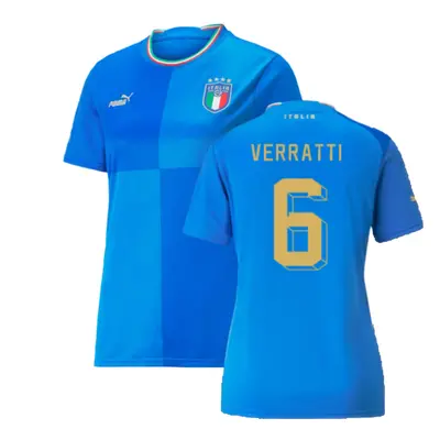 (XL) Italy Home Shirt (Ladies) (VERRATTI 6)