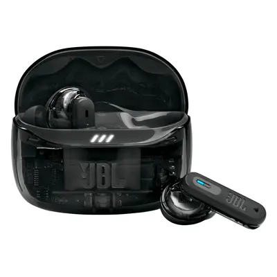 JBL Tune Beam True Wireless Earbuds (Ghost Edition) (Black)