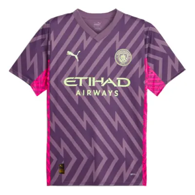 (XXL) Man City Goalkeeper Shirt (Purple Charcoal)