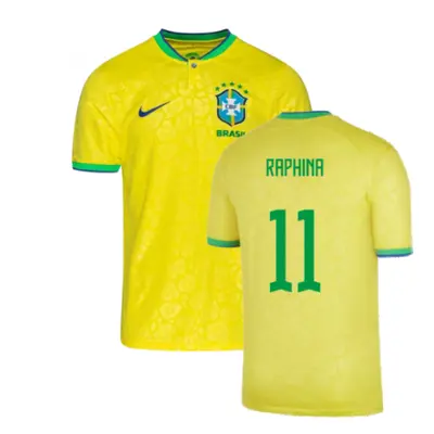 (XSB) Brazil Little Boys Home Shirt (Raphina 11)