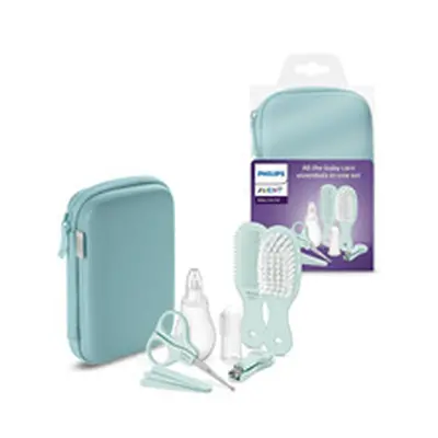 Philips Avent Essential Baby Care Set With Accessories - Light Sky Blue