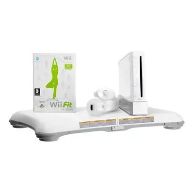 Nintendo Wii Console + Wii Fit Balance Board & Game