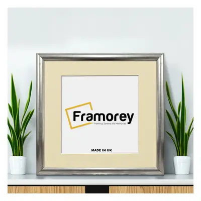 (60x60CM Pic (70x70CM Frame)) Square Size Silver Poster Frame / Frames For Print / Picture Frame