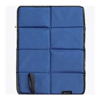 (Navy Blue) Folding Seat Cushion Moisture-proof Sit Pads Mat Heat-insulating Seat Pads Portable 