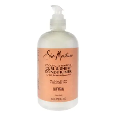 SheaMoisture Curl & Shine Conditioner Coconut & Hibiscus for Thick Curly Hair to Moisturize & So