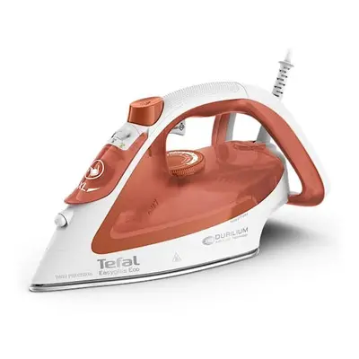 Tefal Easygliss Eco FV5782 Steam Iron â 2800W / White & Terracotta