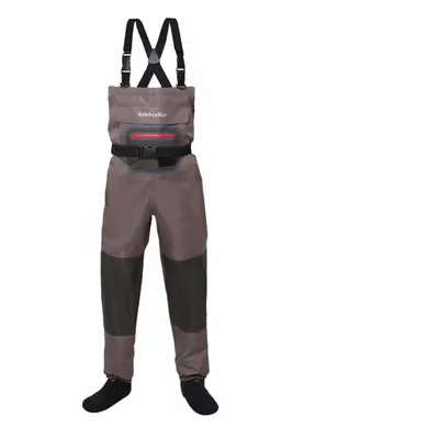 (brown, XL) Kylebooker Breathable Stockingfoot Chest Waders Kb001