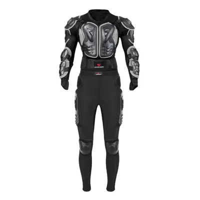 (black, XL) Wosawe Motorcycle Jacket Pants Men Racing Moto Protective Gear Riding Motorbike Armo