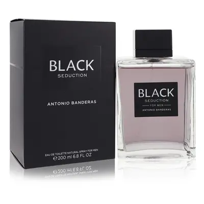 Seduction In Black by Antonio Banderas Eau De Toilette Spray 6.8 oz