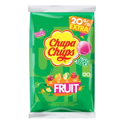 Chupa Chups Fruity Lollipop Bulk Bag, Flavours Of Party Sweets With Natural Colourings, Suitable