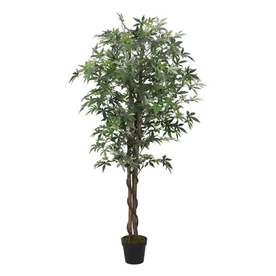 (150 cm) vidaXL Artificial Maple Tree Fake Plant Artificial Plant Leaves Green