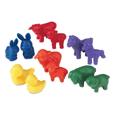 Learning Resources Friendly Farm Animal Counters (Set of 72)