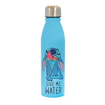 Stitch Aluminum Water Bottle 600ml â Official Merchandise by Polar Gear, Kids Reusable Non Spi