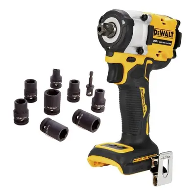 Dewalt 18v XR DCF922N Brushless 1/2 Torque Wrench Detent Pin + 9PC Socket Set