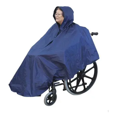 Poncho With Hood Lightweight Reusable For Disabled