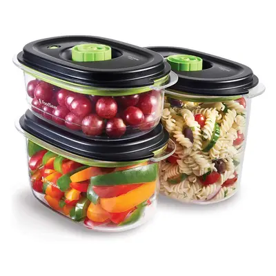 FoodSaver Preserve and Marinate Vacuum Containers | ml, 1.2 and 1.8 Airtight BPA-Free Food Conta