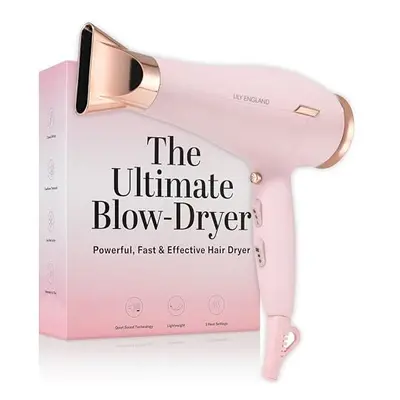 1800w Pink Hair Dryer - Lightweight Hairdryer for Women for Fast Drying, Shine & Control - Haird