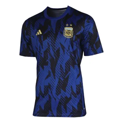 (3XL) Argentina Pre-Match Shirt (Blue)