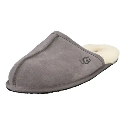 UGG Scuff Mens Slippers Shoes in Dark Grey