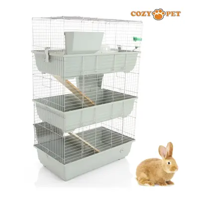 Rabbit / Guinea Pig 3-Tier Cage by Cozy Pet 80cm RB80-T Rat, Chinchilla, Hutch