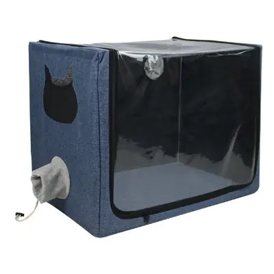 Pet oxygen box cough oxygen machine dedicated self-made foldable atomization box