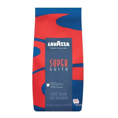 LAVAZZA Super Gusto Coffee Beans 1000g (Case of 6)