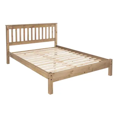 Home Source Corona Pine 4ft6 Wooden Double Bed