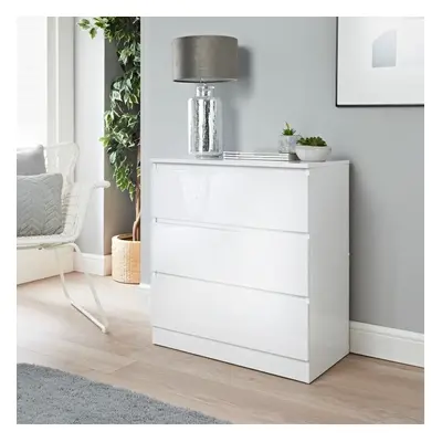 Elegant Norsk Drawer Chest versatile addition to your home- White