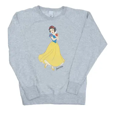 (L, Heather Grey) Disney Princess Womens/Ladies Classic Snow White Sweatshirt