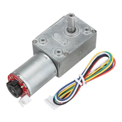 (30RPM) Reduction Gear Encoder Motor Permanent Magnet DC Hall Coding Motor with Code