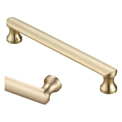 (Hole Spacing: 128mm, Gold) Gold Kitchen Handles Pack 128mm Hole Spacing Gold Cupboard Handles, 