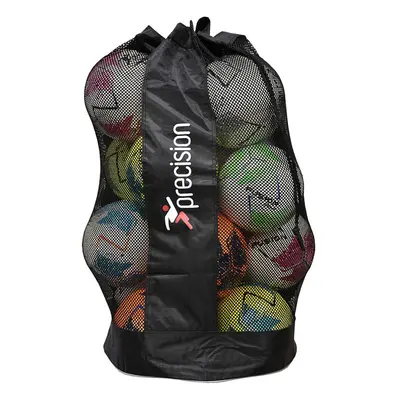 20 Ball Football Mesh Carry Sack Bag - Draw String Nylon - Holds 20x Size