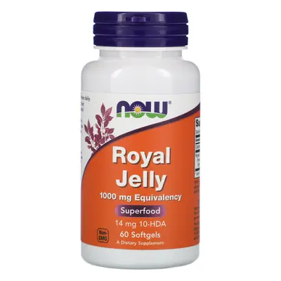 Now Foods, Royal Jelly, 1,000 mg, Softgels