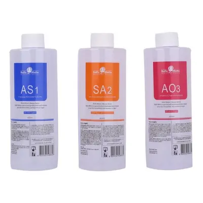 3pcs/lot 1200ml As1 Sa2 Ao3 Hydra Liquid Face Serum Facial Aqua Peel Solution For Hydrafacial Ma