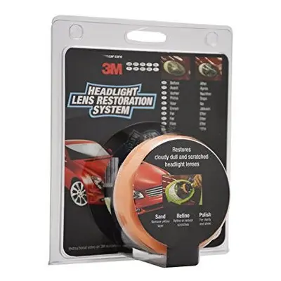 3M Headlight Lens Restoration Kit to Restore Dull/Faded/Discoloured Headlights