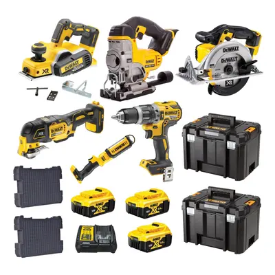 Dewalt DCK655P3T 18V X 5.0AH LI-ION XR Cordless Piece Kit