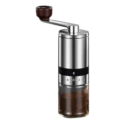 (6 Adjustable mode) Manual Coffee Grinder With Adjustable Coarseness Settings, Hand Crank Coffee