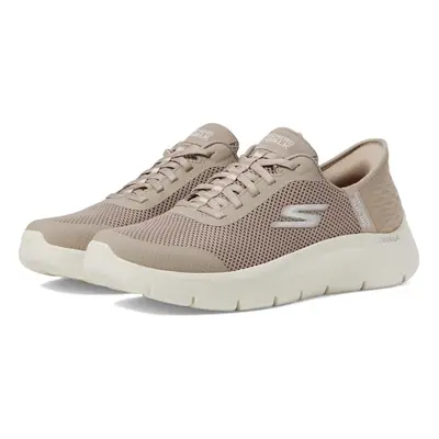 Skechers Women's Go Walk Flex Hands Free Slip-Ins-Grand Entry Sneaker Taupe Wide