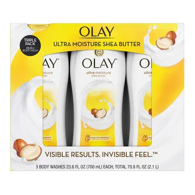 Olay Ultra Moisture Body Wash Fluid Ounce Pack in single box