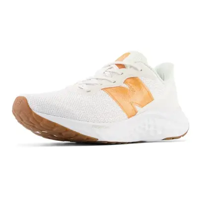 New Balance Women's Fresh Foam Arishi V4 Running Shoe Sea Salt/Orange Fuzz