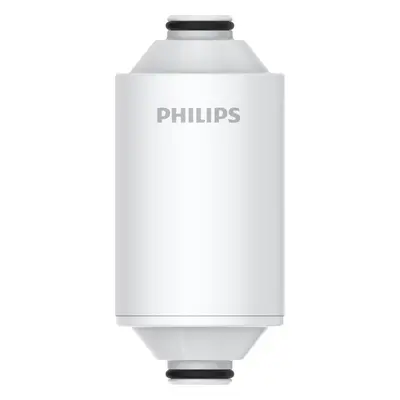 Philips Shower Filter Cartridge - Removes Residual Chlorine & Impurities - White