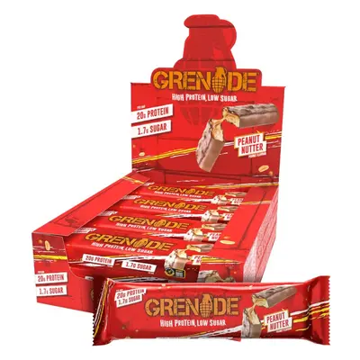 Grenade High Protein and Low Carb Bar, x g - Peanut Nutter