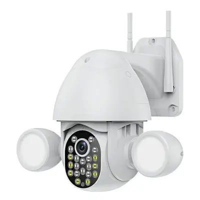 (US Plug) HD 1080P WiFi IP Camera 3MP 2.4G IP66 Waterproof Full Color Night Vision Support Video