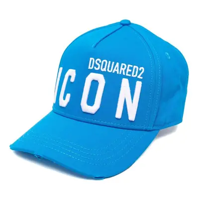 (M190 Navy/White, ONE) Dsquared2 BCM0412 ICON Baseball Cap