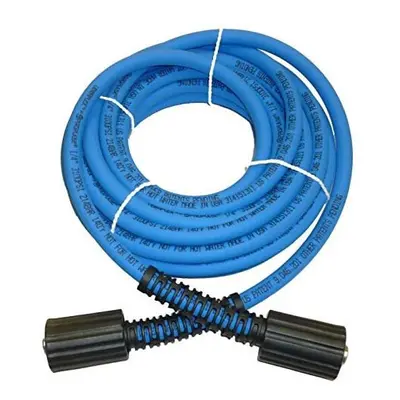 UBERFLEX Kink Resistant Pressure Washer Hose 1/4" x 25' 3,100 PSI with (2) 22MM