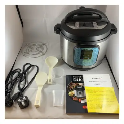 Instant Pot Duo V2 7-in-1 Pressure Cooker 5.7L 1000W Silver/Black